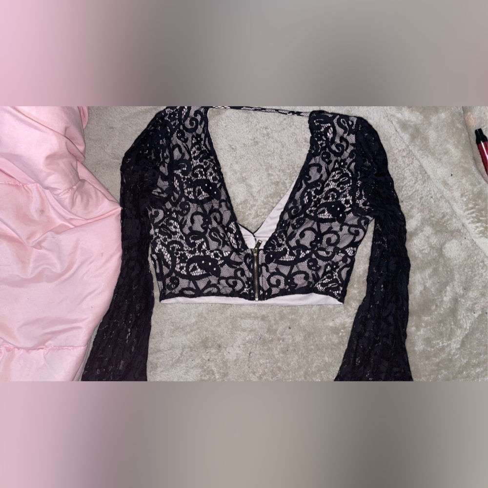 Forever 21 lace backless top